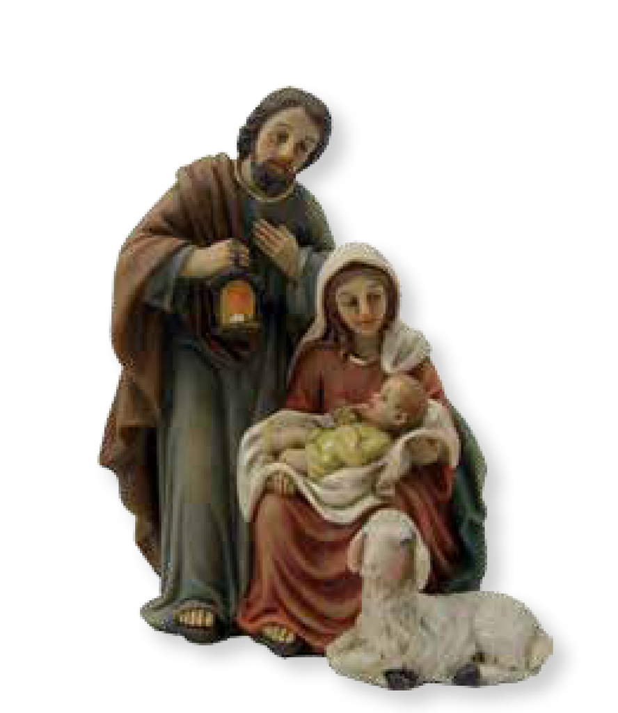 Nativité en résine - H 9,7cm