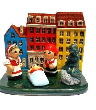 Kerstgroep "Denemarken" - 7x9cm