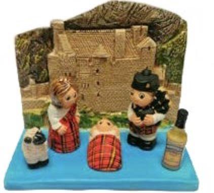 Crèche du monde 'Ecosse' - 7x9cm
