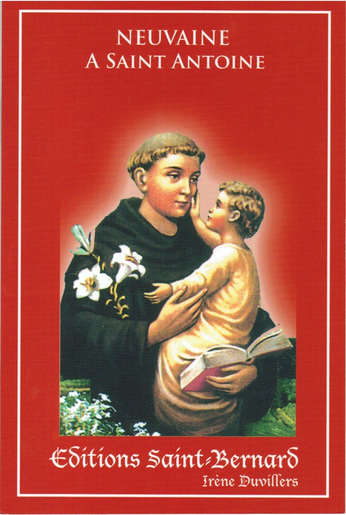 Neuvaine … Saint Antoine