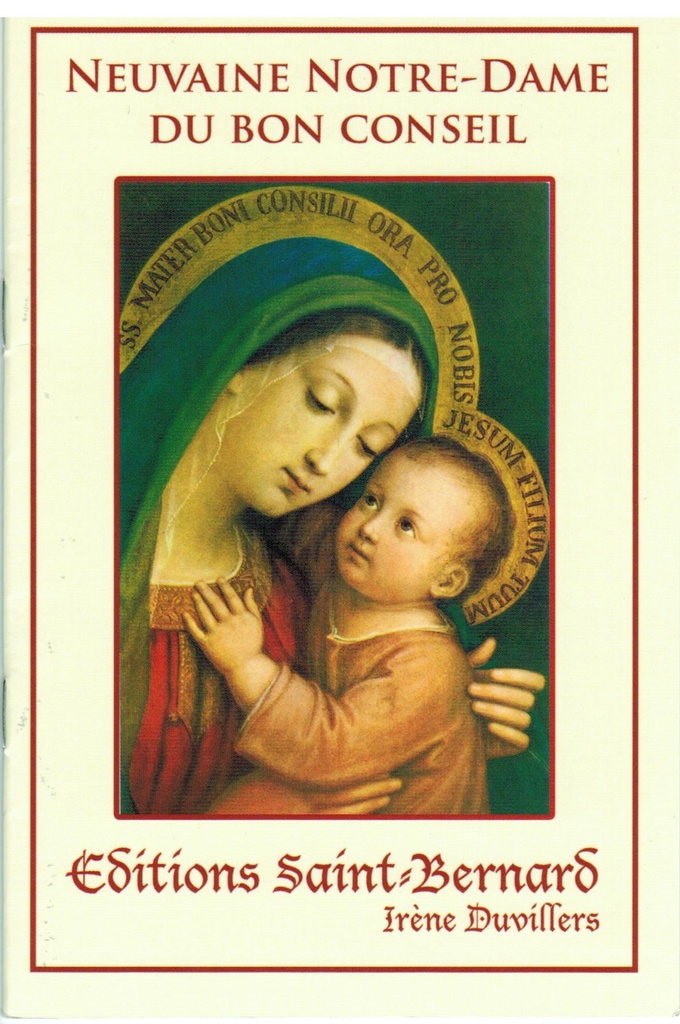 Neuvaine … Notre Dame du Bon Conseil