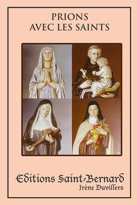 Boekje Prions avec les saints