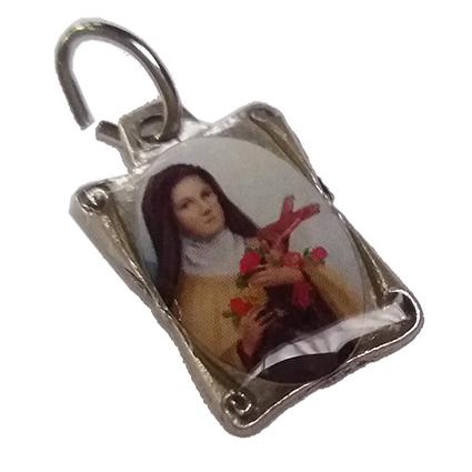 Medaille Hl Theresia - Metall (10x15mm)