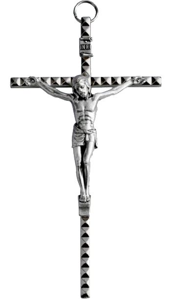 Wandkreuz - Metall/Korpus metall (60x115mm)