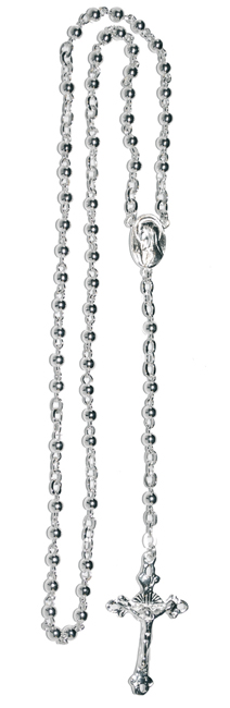 Chapelet - métal argenté