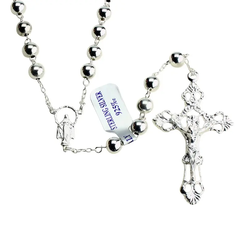 Rosary - Silver 925% (⌀ 6mm)