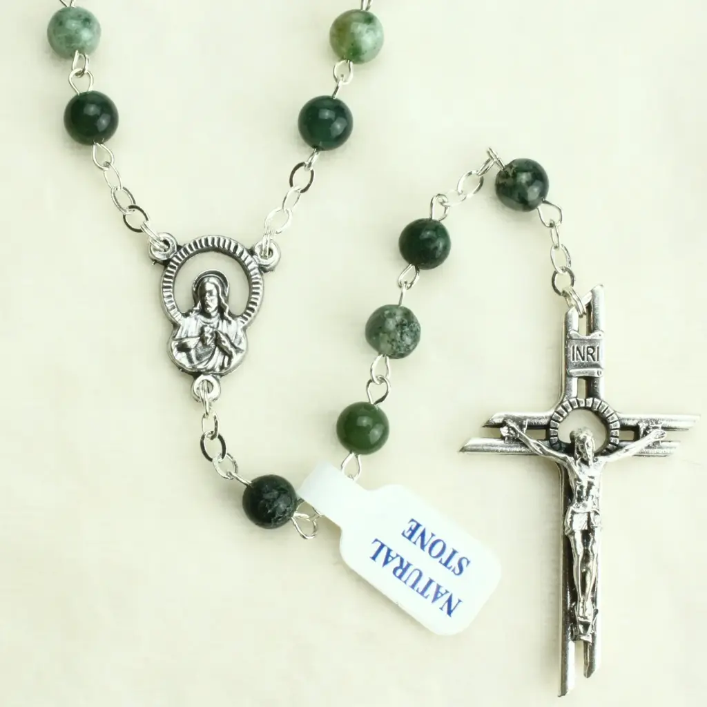 Chapelet en pierre précieuse - aventurin (⌀6mm)