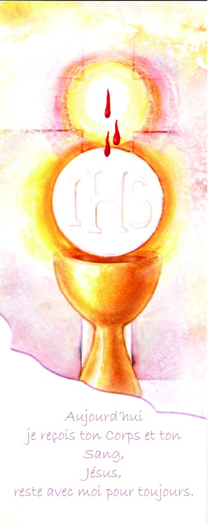 Signet communion - Aujourd'hui… (65x165mm)