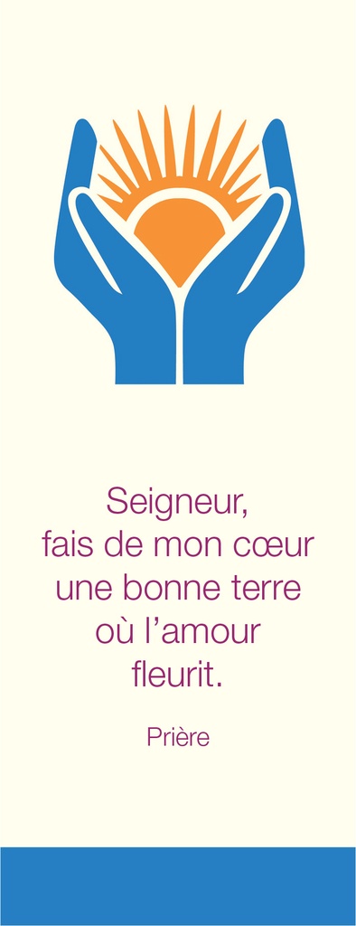 Signet communion - 5,5x15cm Seigneur, fais de mon coeur... -