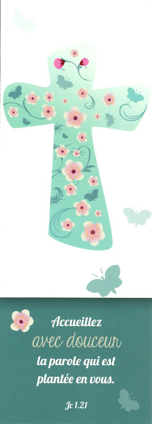 Signet communion - 5,5/15cm Accueillez avec douceur...