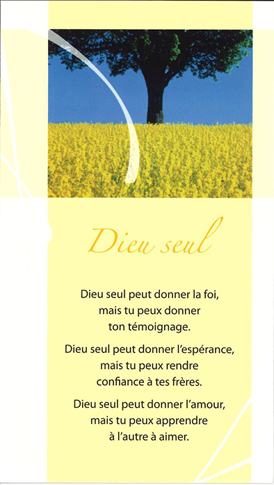 Signet prière Charte de Campinas - SP016