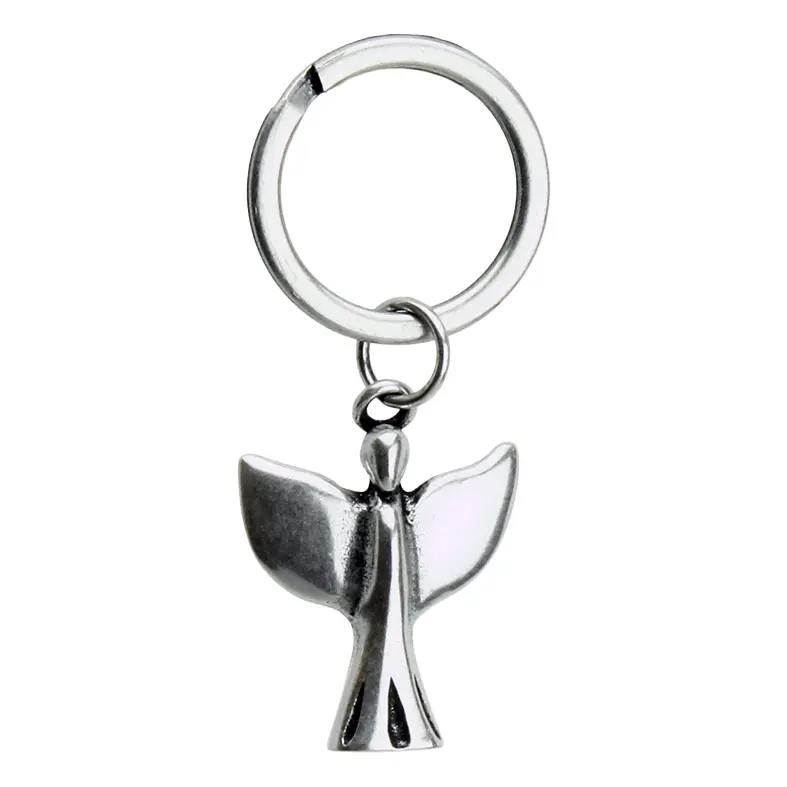 Porte-clef Ange gardien métal (40x30mm)