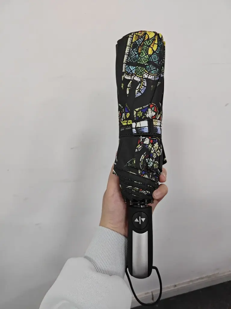 Parapluie - métal/polyèstre/10K - automatique - 105cm - Logo