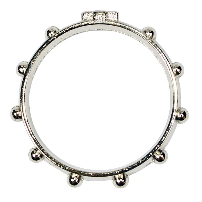 Bague dizainier - nicklé (⌀ 22-25-28mm assorti)