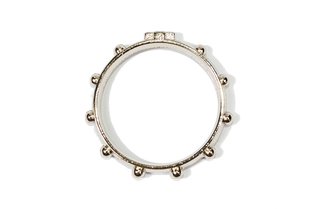 Bidring - metaal (⌀ 22-25-28mm assorti)