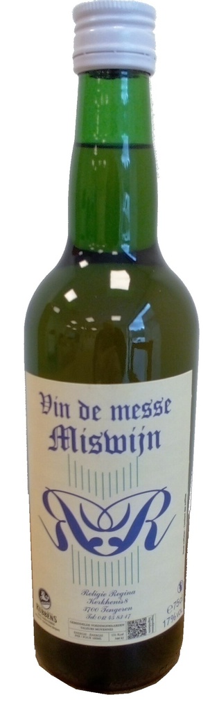 Vin de Messe -Lisbonne 17% - bouchon spéc.