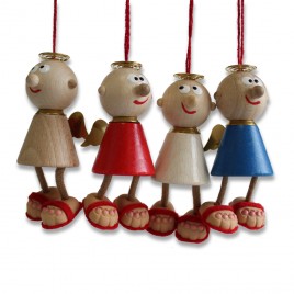 Compagnon de route 'Christo' - bois/fait main - texte FR