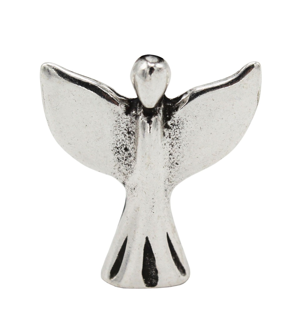 Ange protecteur argenté - 35mm