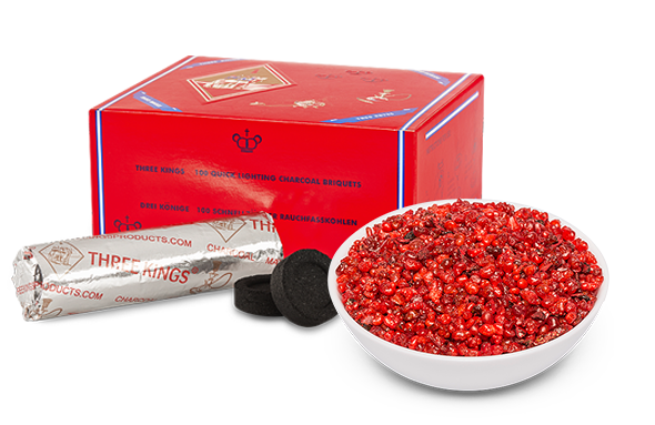 Braises/charbon - boîte de 100pièces (33mm)