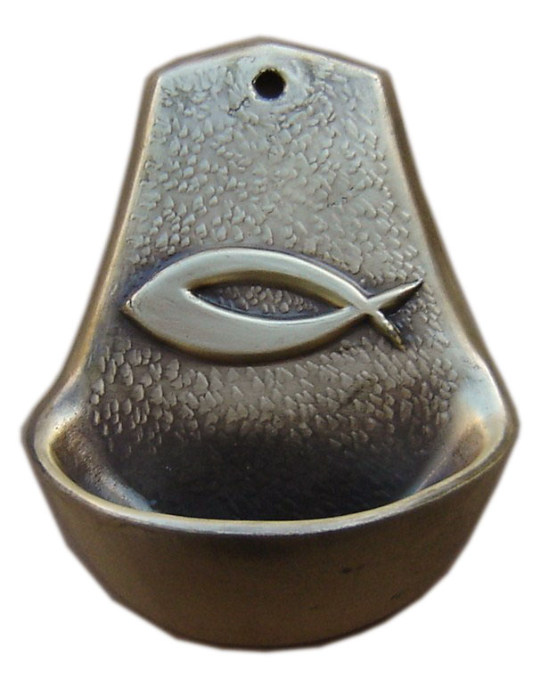 Wijwaterbakje Ictus - fraga/nikkel