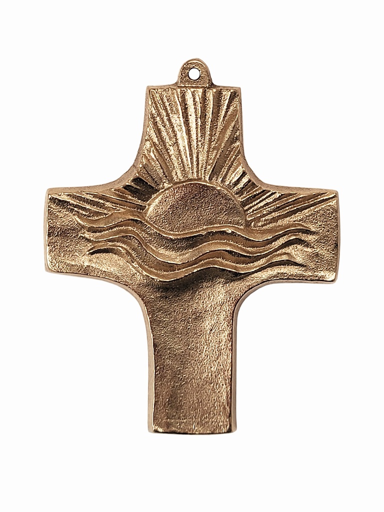 Cross brons/MRL - 'Sonnenaufgang' (70x90mm)