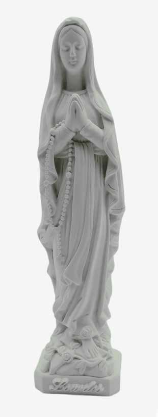 VIERGE DE LOURDES 22CM