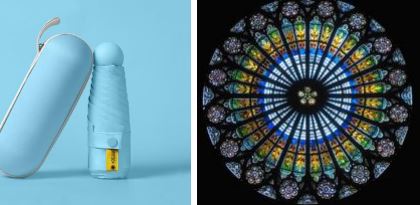 Umbrella - metaal/polyester/6K - manueel - 90cm - own logo MC with box