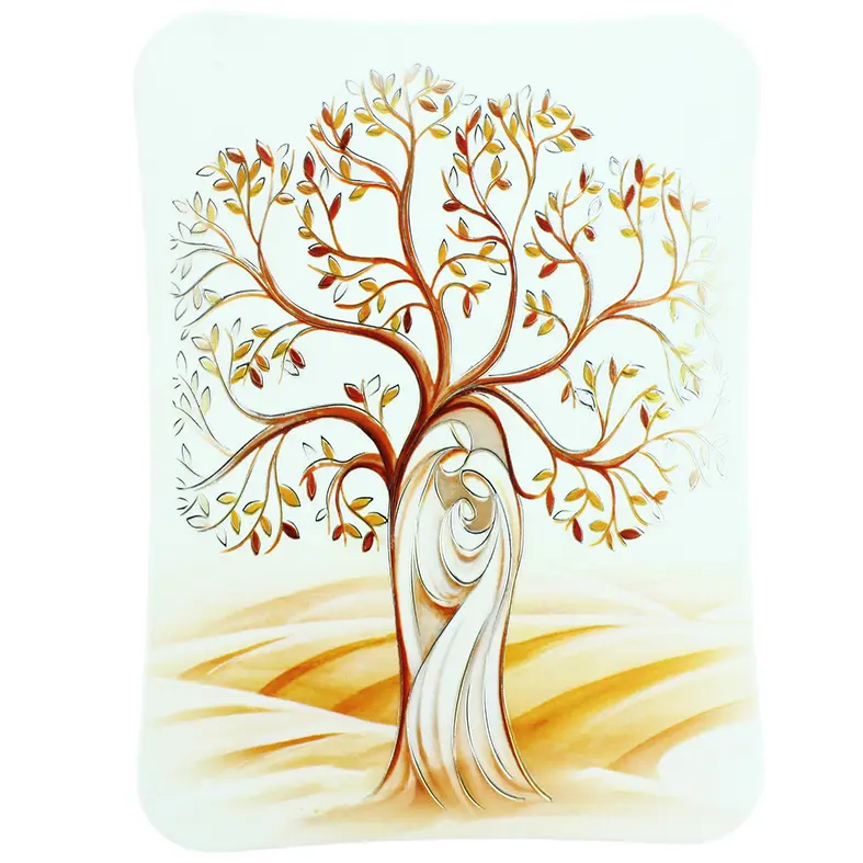 Cadre résine - Arbe de vie/Ste Famille mod. - couleur (235x175mm)