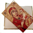 Notebook textile - Icon Our Lady Hodigritria/Pantocrator
