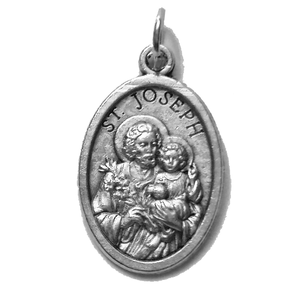 Medal Holy Joseph - metal (16x22mm)