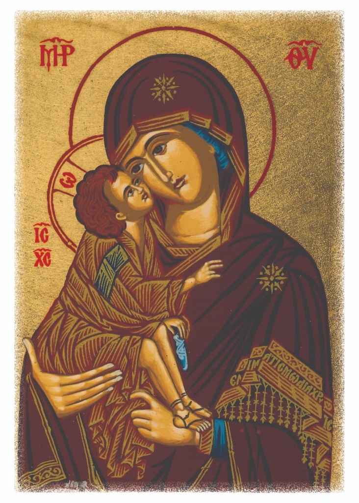 Magnet - 55x80mm - Our Lady Vladimir