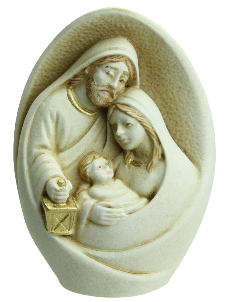 Kerstgroepje - polystone (55x70mm)