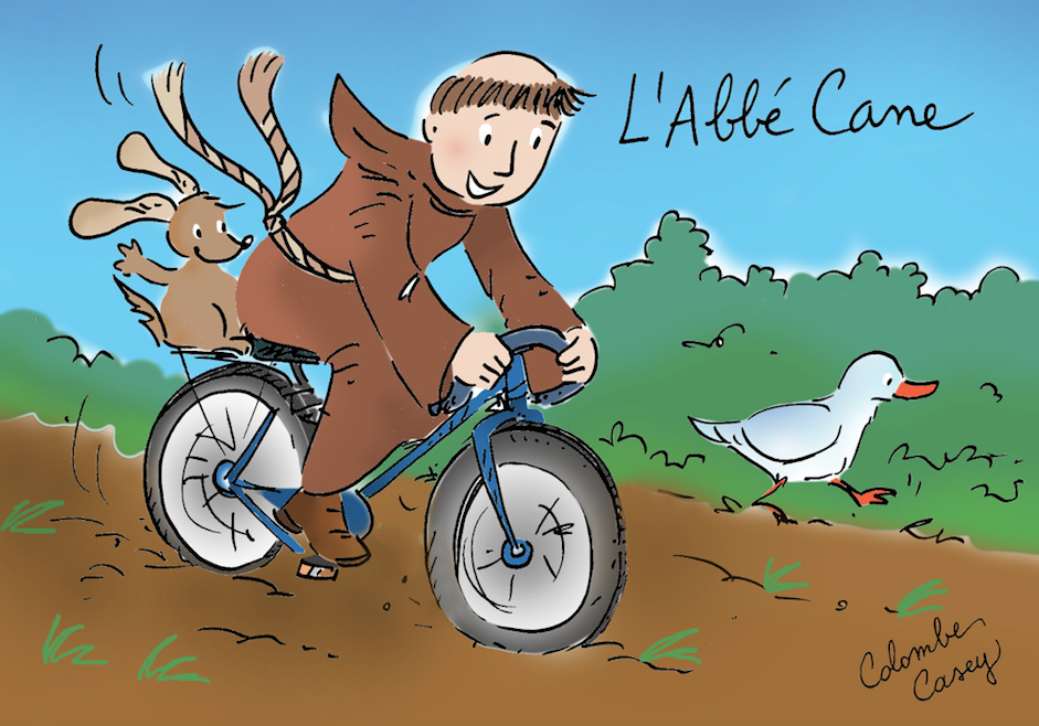 Carte simple 'Moineaux' - 10,5x15cm - L'Abbé Cane