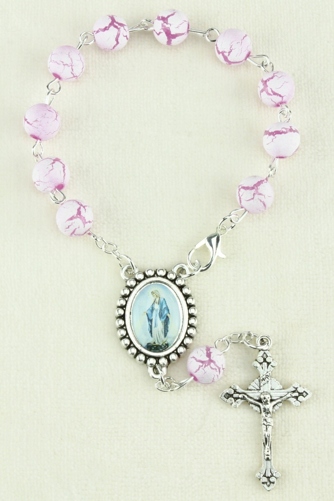 Dizainier - plastique - mauve (Ø 8mm)