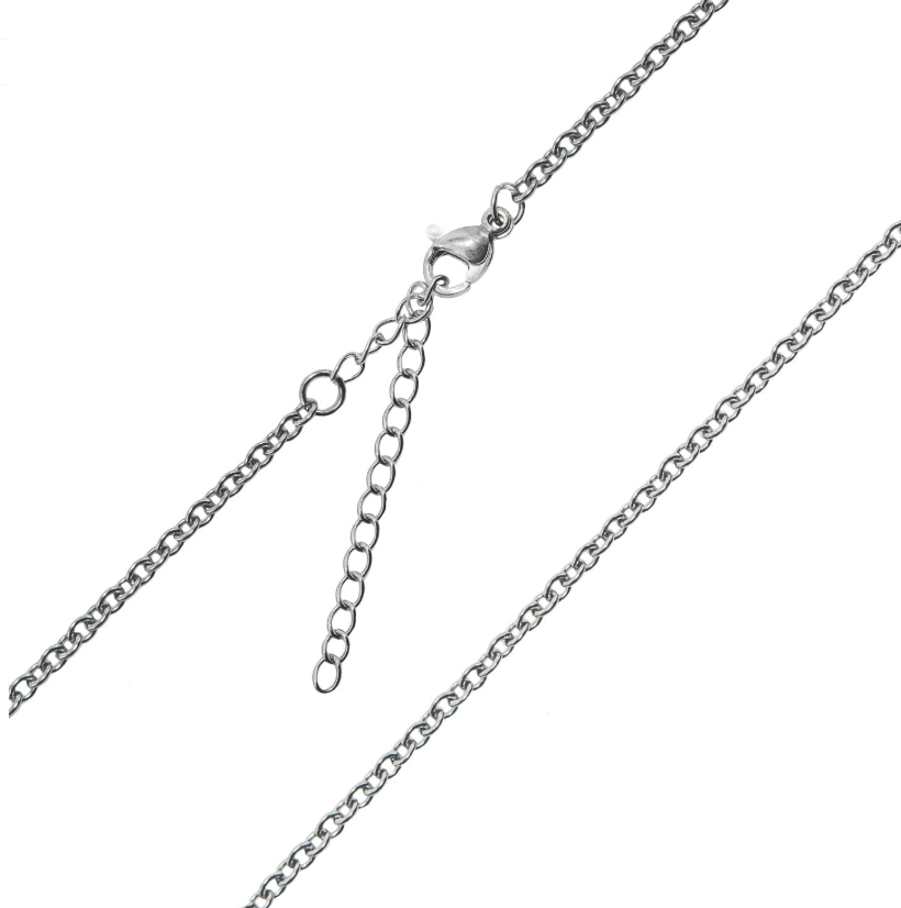 Ketting (48-55cm) - RVS