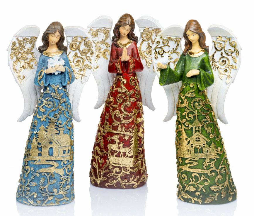 Engeltje poly - assorti (12cm)