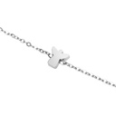 Bracelet argenté - "Love it- Collection"  - Ange (17+3cm)