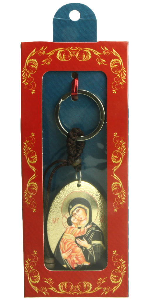 Schlüsselanhänger - Ikoon/vergoldet - Vladimir (35x110mm)