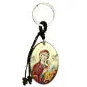 Schlüsselanhänger - Ikoon/vergoldet - Madonna der I.W. Hilfe (35x110mm)