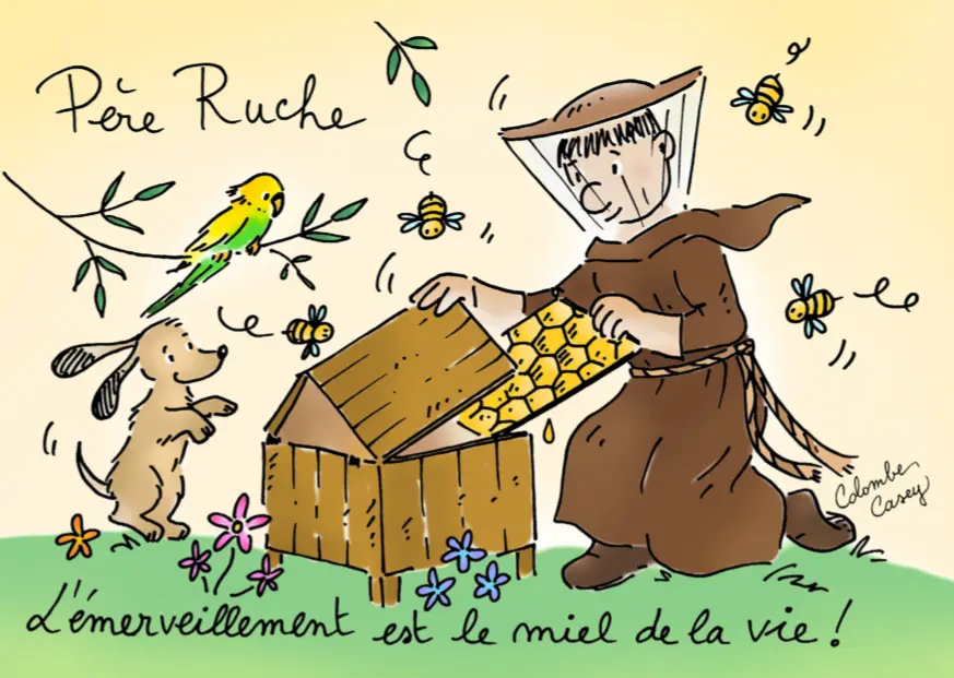 Frigomagnete - 55x80mm - Père Ruche ...