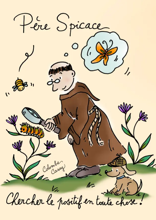 Magnet - 55x80mm - Père Spicace ...