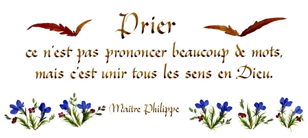 Carte série 'Citations - Spiritualité' - 'Prier ce n'est pas...' - 10,5x21cm + envel.