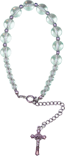 [ARM-72BCKG005] Armband - Natuursteen/Stras (Ø10mm)