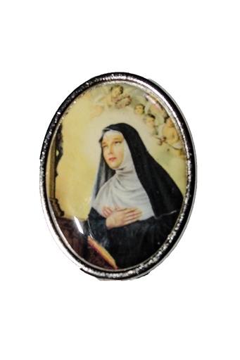 [ATM-09RIT31] Magneet ovaal - St Rita (35mm)