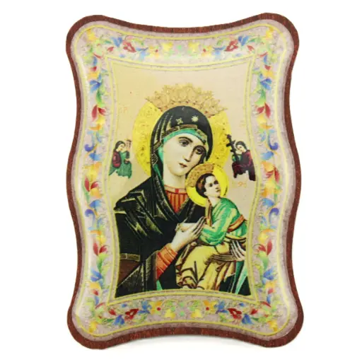 [ATM-35ADB54M4] Automagneet rechthoek - OLV Altijddurende Bijstand (48x35mm)