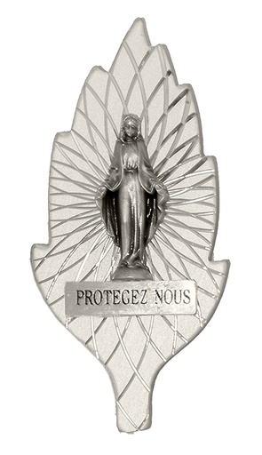 [ATM-35WON9180] Aimant feuille - Miraculeuse (63x30mm)