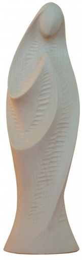 [BLD-71OLB11N] Statue Vierge priante - bois sculpt/natur - 11cm