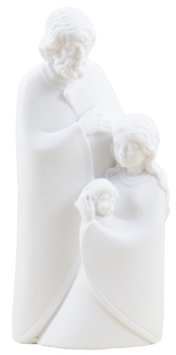 [BLD-93FAM35WT] Ste Famille maternit  - résine/blanche - 10*5 cm