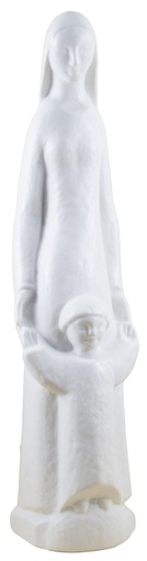 [BLD-93OLK02WT] Madonna mallorca - kunsthars/wit - 26*5cm