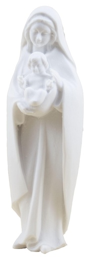 [BLD-93OLK22WT] Marie enfant  - résine/blanche - 10 cm